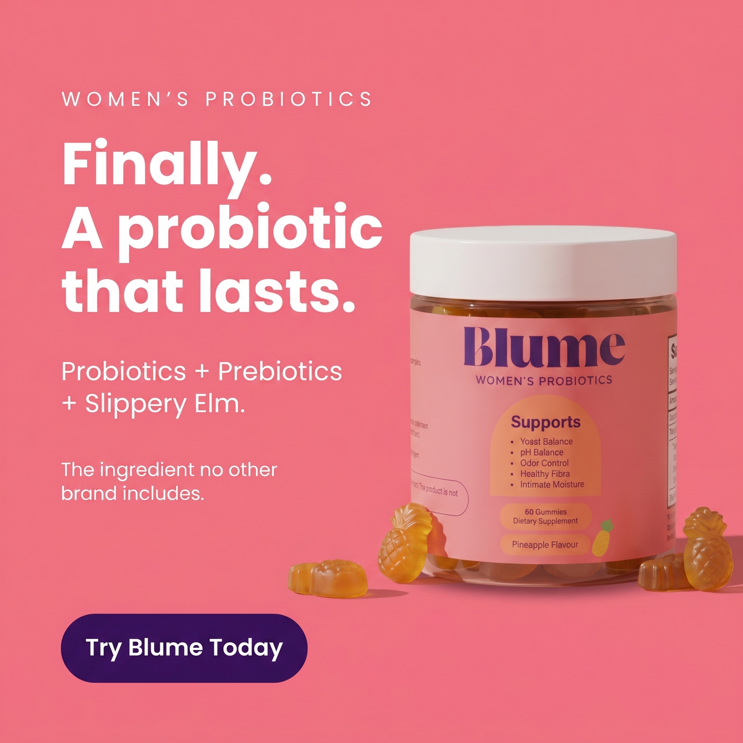Blume® Women's Probiotics